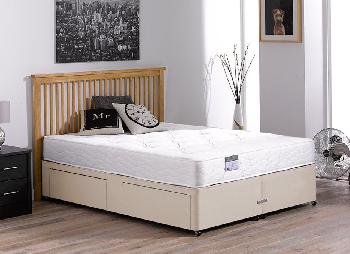 Beaumont Pocket Sprung Divan Bed - Firm - Beige - 3'0 Single