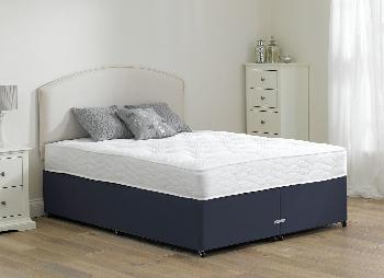 Beaumont Pocket Sprung Divan Bed - Firm - Blue - 4'0 Small Double