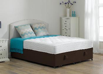Beaumont Pocket Sprung Ottoman Bed - Firm - Mocha - 6'0 Super King