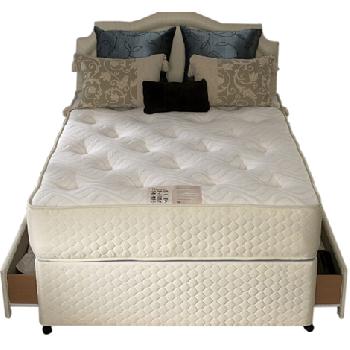 Bedmaster Memory Ortho Divan Bed Small Double-4 Drawers