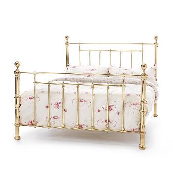 Benjamin Brass Metal Bed Frame Superking