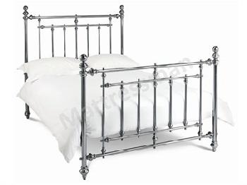 Bentley Designs Imperial Antique Nickel 5' King Size Antique Nickel Metal Bed