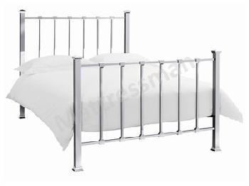 Bentley Designs Madison 5' King Size Nickel Metal Bed