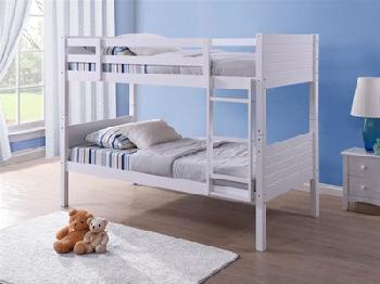 Birlea Dakota 3' Single White Bunk Bed