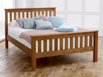 Birlea Malvern (High Foot End) 4' 6 Double Wooden Bed