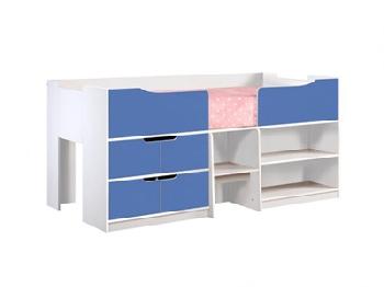 Birlea Paddington Cabin Bed 3' Single White Cabin Bed