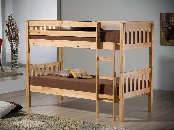 Birlea Seattle Pine Bunk Bed Frame