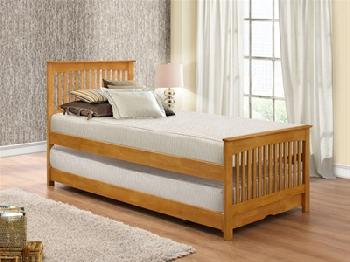 Birlea Toronto Guest Bed 3' Single Oak Stowaway Bed
