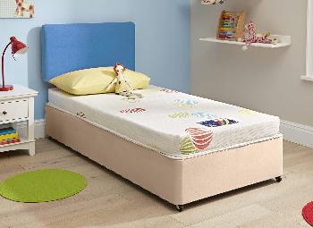 Bounce Divan Bed - Beige - 3'0 Single