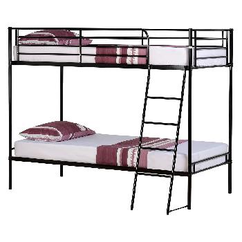 Brandon Metal Bunk Bed Silver