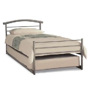 Brennington Guest bed with Mattress and Bedding Bundle