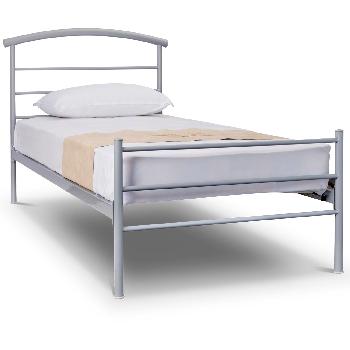 Brennington Silver Bed Frame - Small Double
