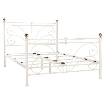 Cadiz Metal Bed Frame King