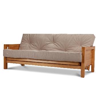 Campania 2 Seater Futon Victoria Stone