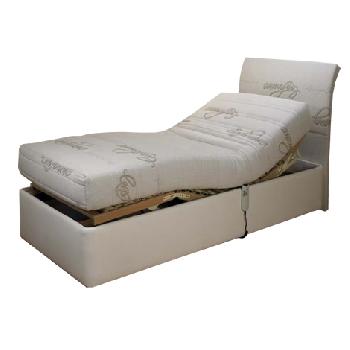 Cassandra Latex Adjustable Bed Set Cassandra Small Single 2 Drawer No Massage With Heavy Duty