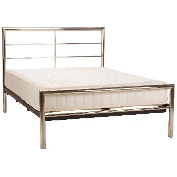 Celestial Chrome Metal Bed King