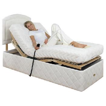 Chloe Memory Adjustable Bed Set Chloe Single No Drawer Bolt On Massage No Heavy Duty