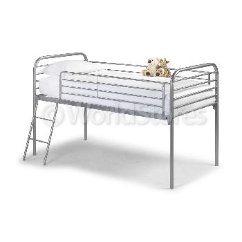 Classic Metal Midsleeper Bed Frame Mid Sleep Classic Mattress