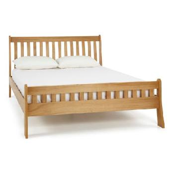 Colchester Oak Wooden Bed Frame Double