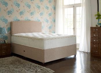 Connoisseur Pocket Sprung Divan with Legs - Medium - 5'0 King