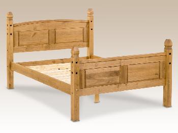 Core Corona Double Pine Bed Frame