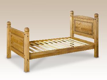 Core Corona Single Pine Bed Frame