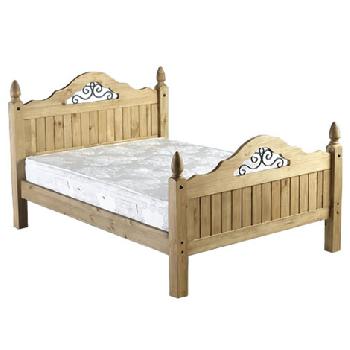 Corona Scroll Bed Frame Corona Scroll Bed Frame in Double