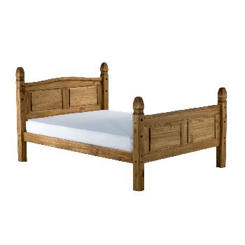 Corona Wooden High End Bed Frame Double