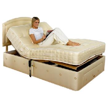 Danielle Pocket Adjustable Bed Set Danielle Superking No Drawer Bolt On Massage No Heavy Duty