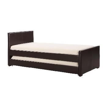 [Darwin Faux Leather Guest Bed]