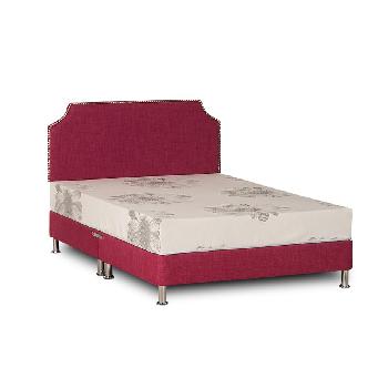 Deluxe Linen Divan Base - King - Orchid