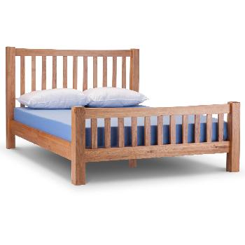 Denver Oak Bed Frame Super King