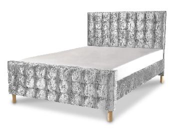 Designer HB4U Deluxe Double Glitz Fabric Bed Frame