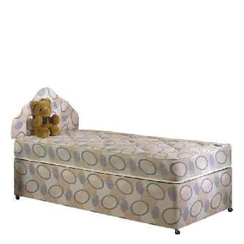 Divine Sleep Candy Coil Sprung Divan Set No Drawers Single