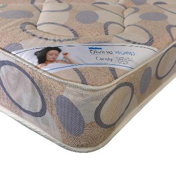 Divine Sleep Candy Coil Sprung Mattress Double