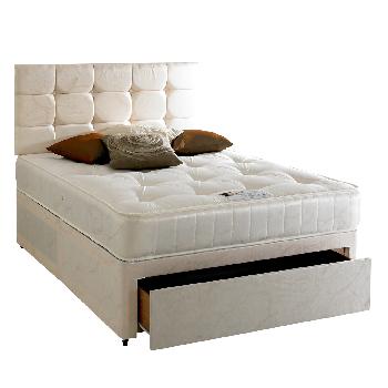Divine Sleep Crystal Spring Divan Set No Drawers Small Double