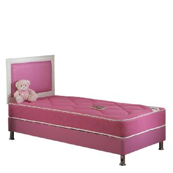 Divine Sleep Pink Chelsea Divan Set Single