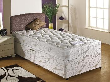 Dura 2ft 6 Duet Deluxe Small Single Divan Bed