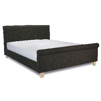 Eclipse Upholstered Bedstead Brown Small Double