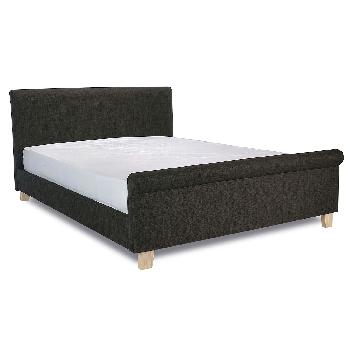 Eclipse Upholstered Bedstead Plum Kingsize