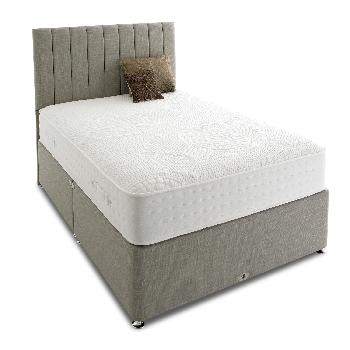 Eco Cosy Divan Set - 4 Drawer - Platform Top - Super King - Steel