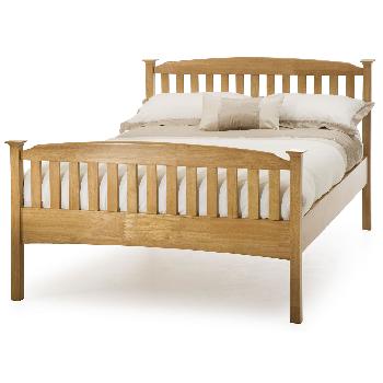 Eleanor Wooden Bedstead Double Opal White