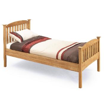 Eleanor Wooden Bedstead Single Honey Oak