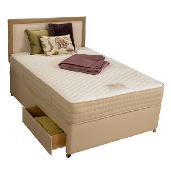 Elegance Supreme 1000 Pocket Memory Divan Set Single 2 Drawers