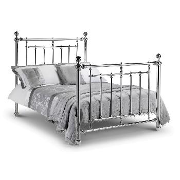 Empress Chrome Bed Frame - Kingsize