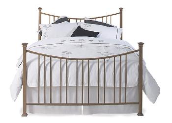 Emyvale Antique Bronze Metal Bed Frame - 4'6 Double