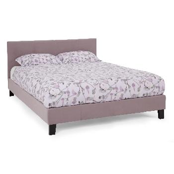 Evelyn Upholstered Bedstead - Double - Lavender