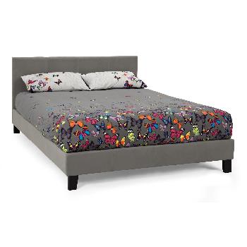 Evelyn Upholstered Bedstead - Double - Steel