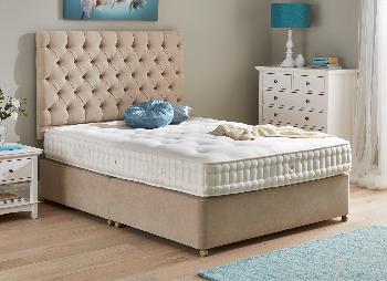 Flaxby Natures Essence Pocket Sprung Divan Bed - Natural - 4'0 Small Double