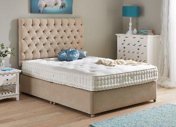 Flaxby Natures Finest 4000 Pocket Sprung Divan Bed - Natural - 4'0 Small Double
